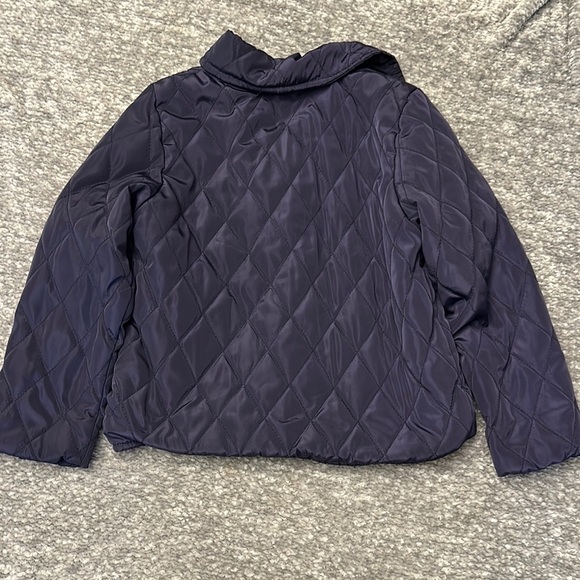 Eyelet & Ivy Navy Quilted Jacket size 5 - Picture 4 of 4